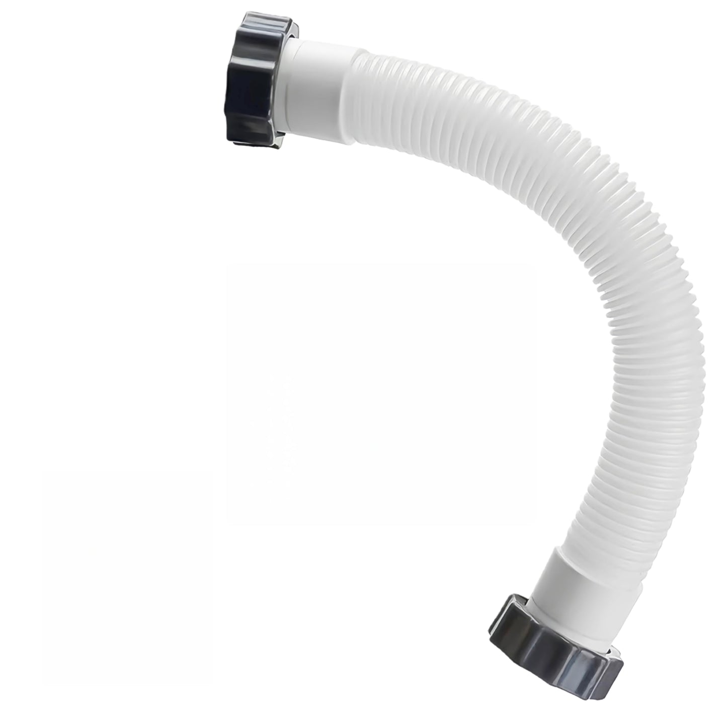 1-1/2 Inch × 20 Inch Accessory Pool Pump Replacement Hose for Intex Sand Filter Pumps & Saltwater Systems 26371CA 26371EH 28647EG (1, 20inch)