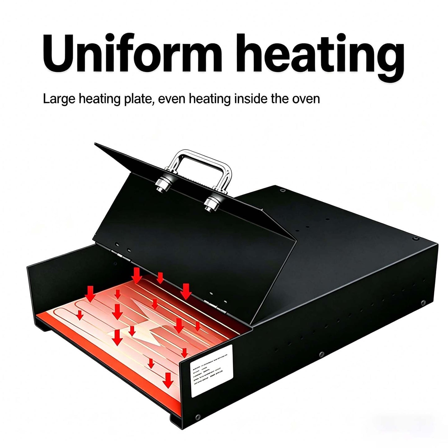 DTF Oven, A3/A4/A5 DTF Oven Dryer with Temperature Control, Super Fast Curing for Heat Transfer Printing, DTF Power 0-160℃