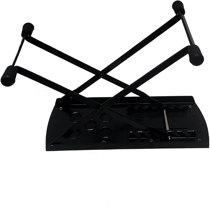 Tetra-Teknica Essentials Series GFR-01 6-Position Height Adjustable Guitar Foot Rest, Color Black