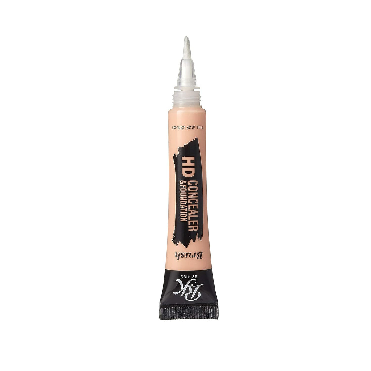 Ruby Kisses HD Concealer & Foundation Brush Flawless Full Coverage Face Makeup Lightweight Highlighter Long Lasting Under Eye Conceals Contour Corrector (Nude)
