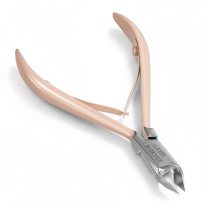 Professional Cuticle Cutter & Pusher Trimmer Manicure Tools with Double Spring – Perfect Nail Care Tool for Manicure & Pedicure Beauty at Home/Spa/Saloon
