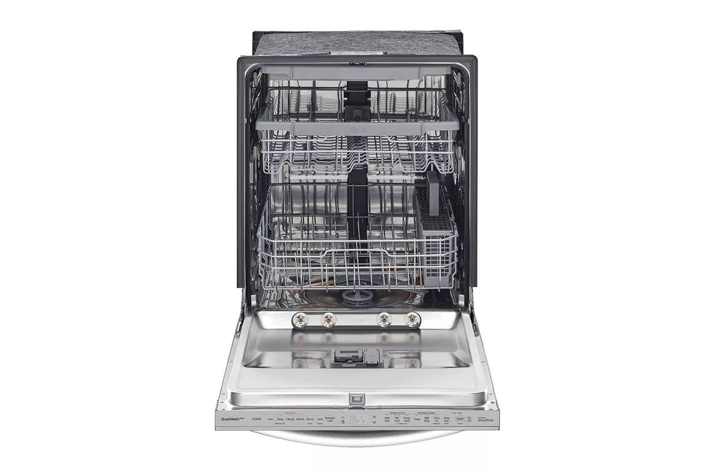 LG LDTS5552S Top Control Dishwasher with QuadWash, TrueSteam, Dynamic Dry, 3rd Rack, 46 dBA, PrintProof Stainless Steel