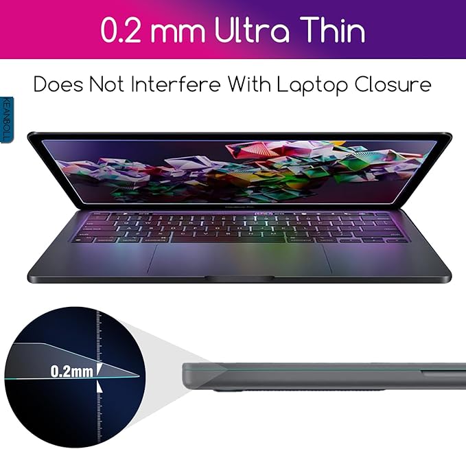 KEANBOLL 14.5" Laptop Screen Protector Tempered Glass for 14.5 inch Lenovo Asus Hp Dell Acer Samsung etc 14.5 inch 16:10 Aspect Ratio Laptop, Ultra Clear 9H Hardness Scratch Resistant