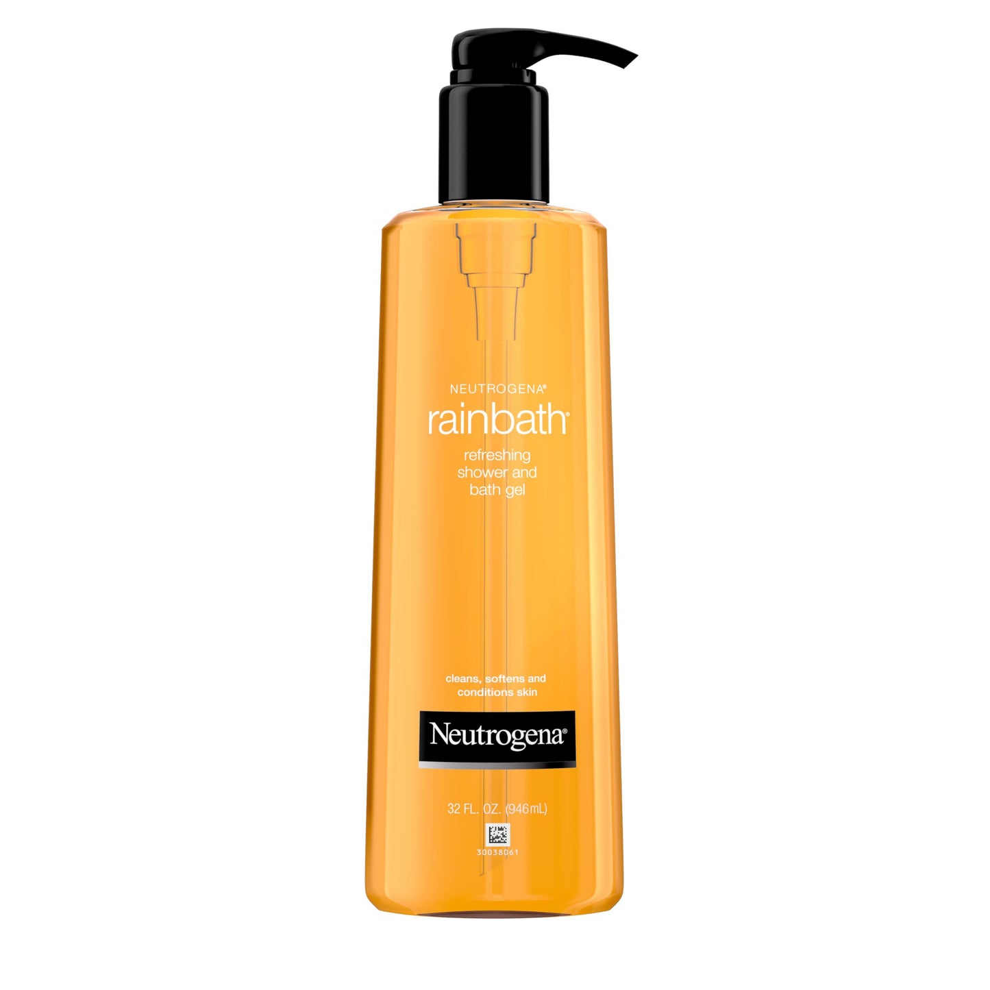 Neutrogena Rainbath Cleansing Shower Gel, Daily Moisturizing Body Wash Cleanser & Shaving Gel for Men & Women, Rinsing Creamy Lather for Softer & Smoother Skin, Original Scent, 32 fl. Oz (Pack of 2)