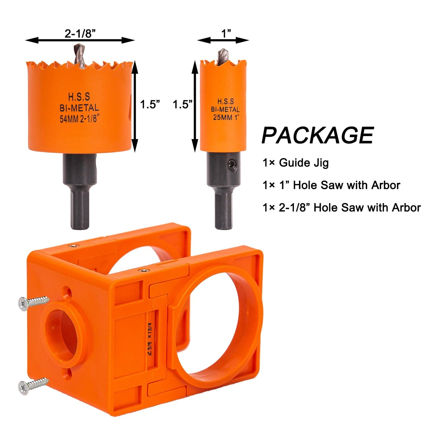 VIKITON Door Lock Installation Kit for Knob, Lever & Deadbolt
