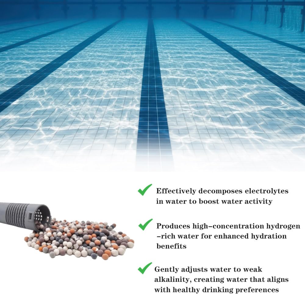 OBMAO Hot Tub Silver Ion Cartridge，Spa Mineral Sticks with 4 Months Lifetime Universal for Hot Tub, Keeps Spa Water Crystal Clear(Grey,2PCS)