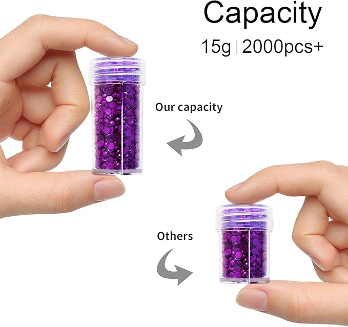 ZORETCO Diamond Painting Storage Containers,60 Slots Diamond Painting Kits,5D Diamond Painting Accessories and Tools for Art Jewelry Bead Rhinestones Organizer