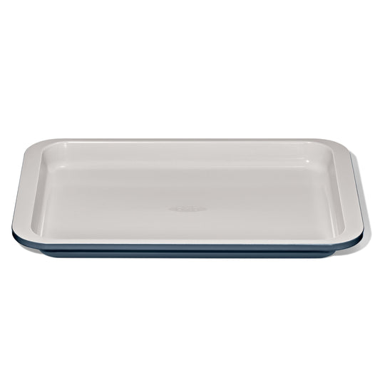 OXO Good Grips Non-Stick Pro Ceramic Coated Metal Bakeware Quarter Sheet Pan – Storm Blue