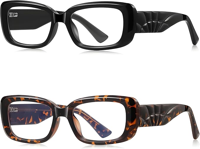 Rectangle Blue Light Glasses Noctera