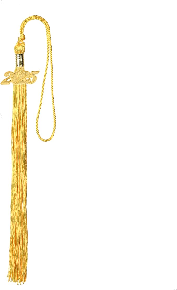 Unisex Adult Matte Graduation Cap with Tassel Year Charm