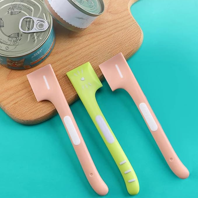 4 PACK Pet Food Can Supplies Mixing Spoons Food Canned Scoop for Cat Dog Feeding Can and Wet Food Storage
