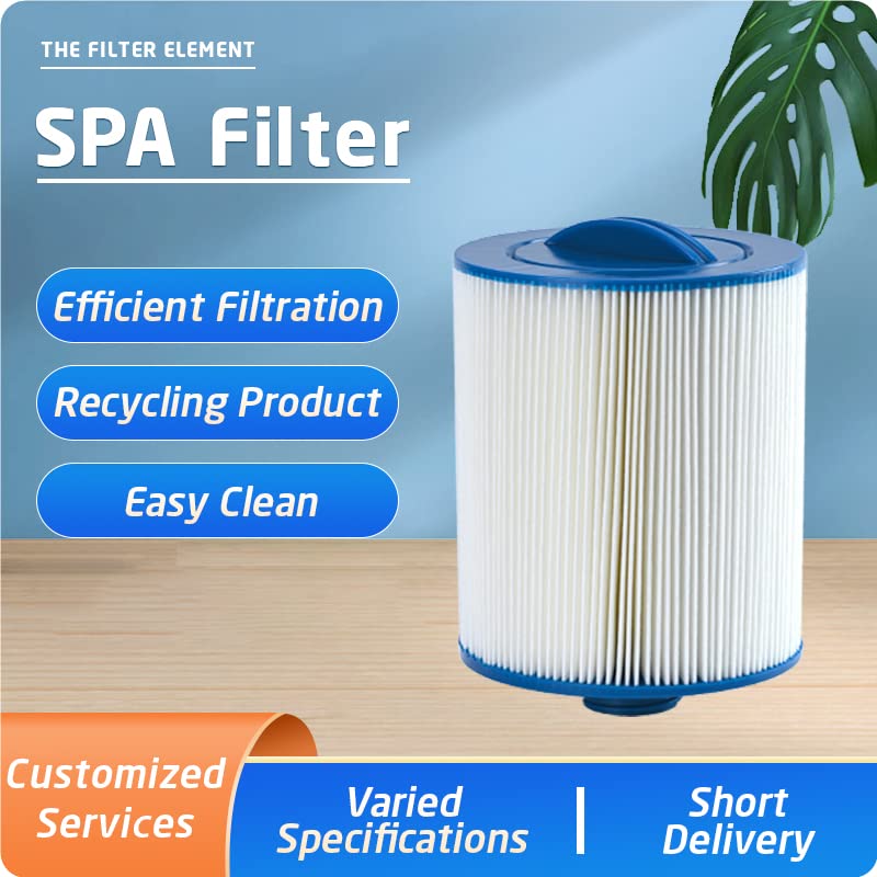 Malaka Spa Filter Compatible with PWW50P3 6CH-940 FC-0359 1-1/2'' SAE/Coarse Thread φ6x8 '' Hot tub Filter Cartridge (NOT PWW50P4 NOT MPT/Fine Thread), 2-Pack
