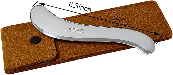 BYYDDIY Stainless Steel Gua Sha Tool & Muscle Scraper Tool & Gua Sha Facial Tools (S.S)