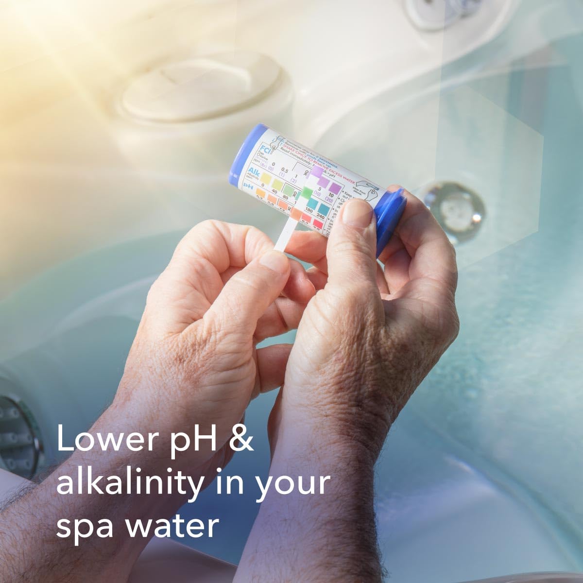 Leisure Time 22338 Spa Down, pH Reducer for Hot Tubs and Spas, Prevents Scaling and Clouding, Compatible with Various Sanitizers, 2.5lbs