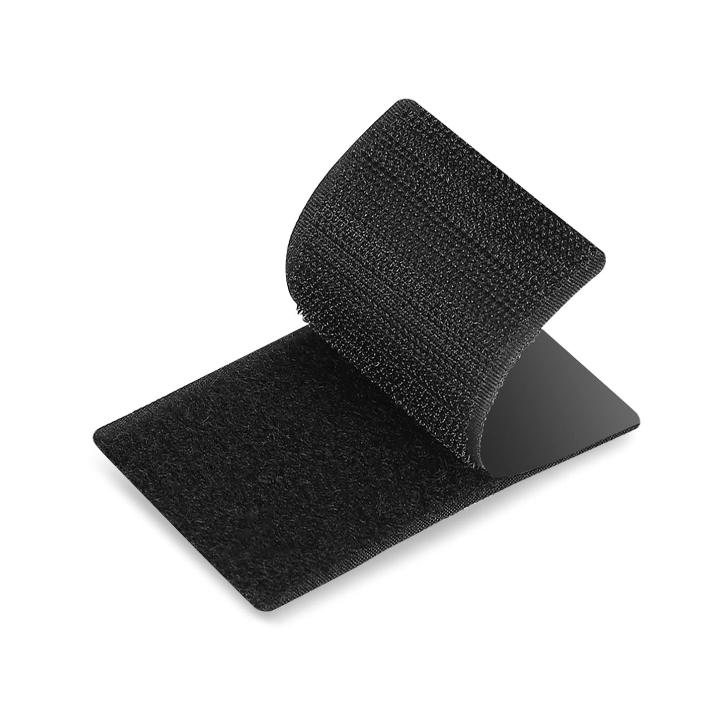 NISUOIEN Strips with Adhesive - 30 Sets Strong Sticky Double Sided Tape with Hook and Loop - 2 x 4 Inch