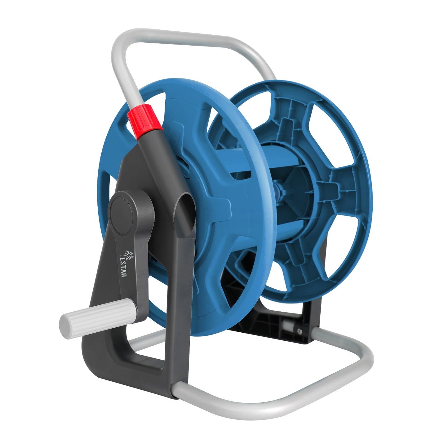 YESTAR Garden Water Hose Reel Cart,Holds 50-60 Ft of 5/8 Inch Hose, Portable Hose Pipe Holder for Outside