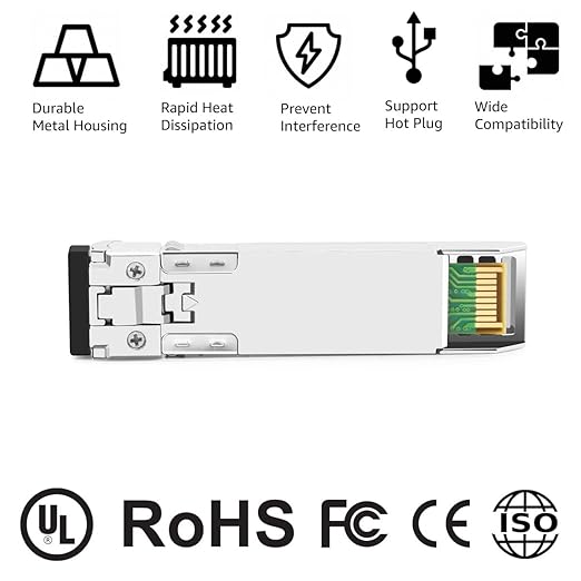 OPSTRAN 10GBASE-SR SFP+ Optical Transceiver Module Compatible with Palo Alto PAN-SFP-Plus-SR 10Gbps 850nm 300m DDM Duplex LC MMF