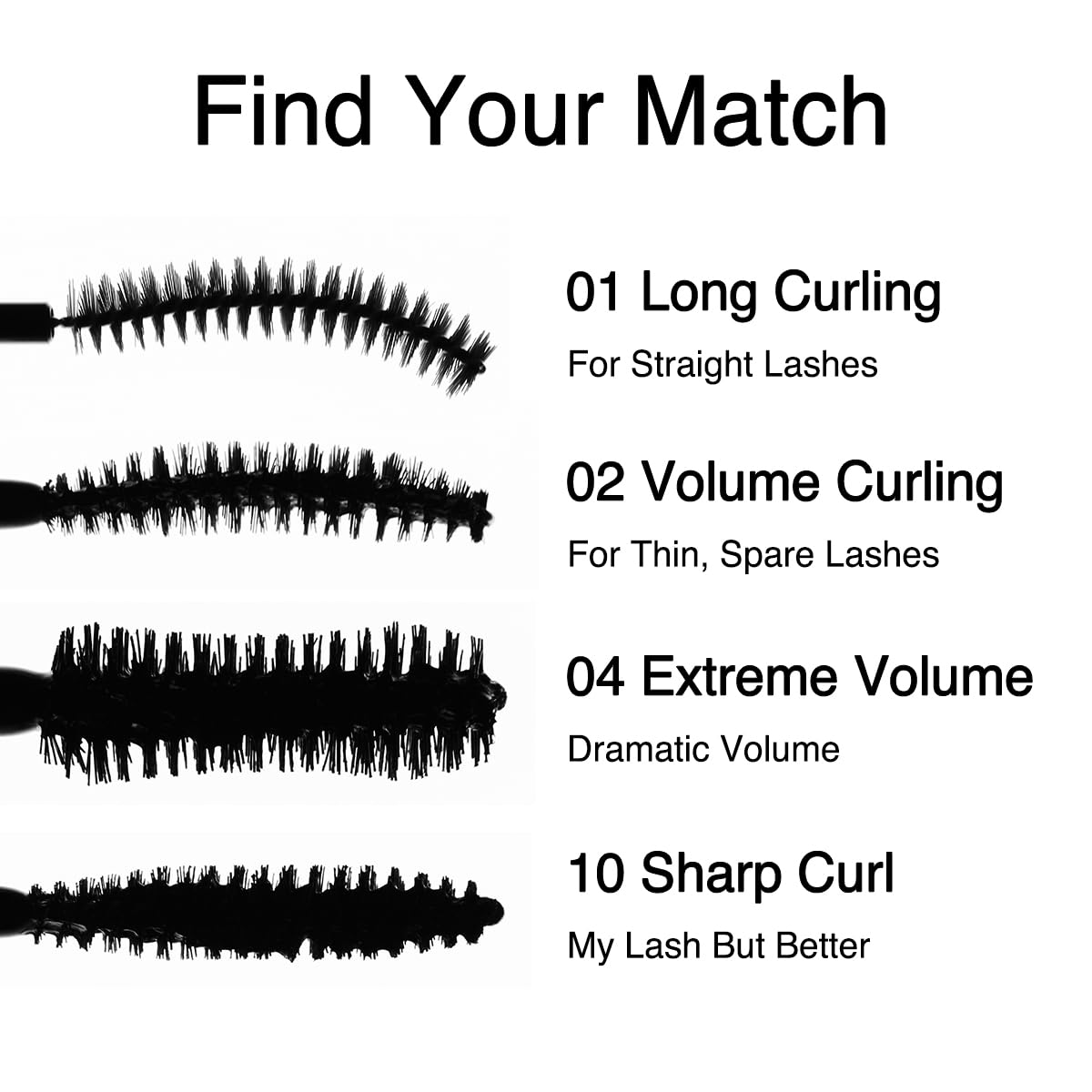 CLIO Kill Lash Superproof Mascara, Waterproof Volumizing Mascara with Curved Brush, Buildable Fullness, Smudge-Resistant Long Wear, Lifted Curl and Clean Definition (002 Volume Curling)