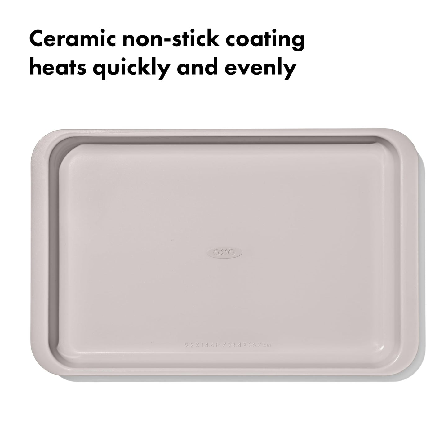 OXO Good Grips Non-Stick Pro Ceramic Coated Metal Bakeware Jelly Roll Pan – Storm Blue