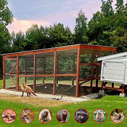 Thinkahead Hardware Cloth 1/2 inch 24 X 100 ft 19 Gauge, Galvanized Wire Mesh Roll, Welded Wire Fencing, Hardware Cloth for Chicken Coop Wire, Rabbit Cage Wire
