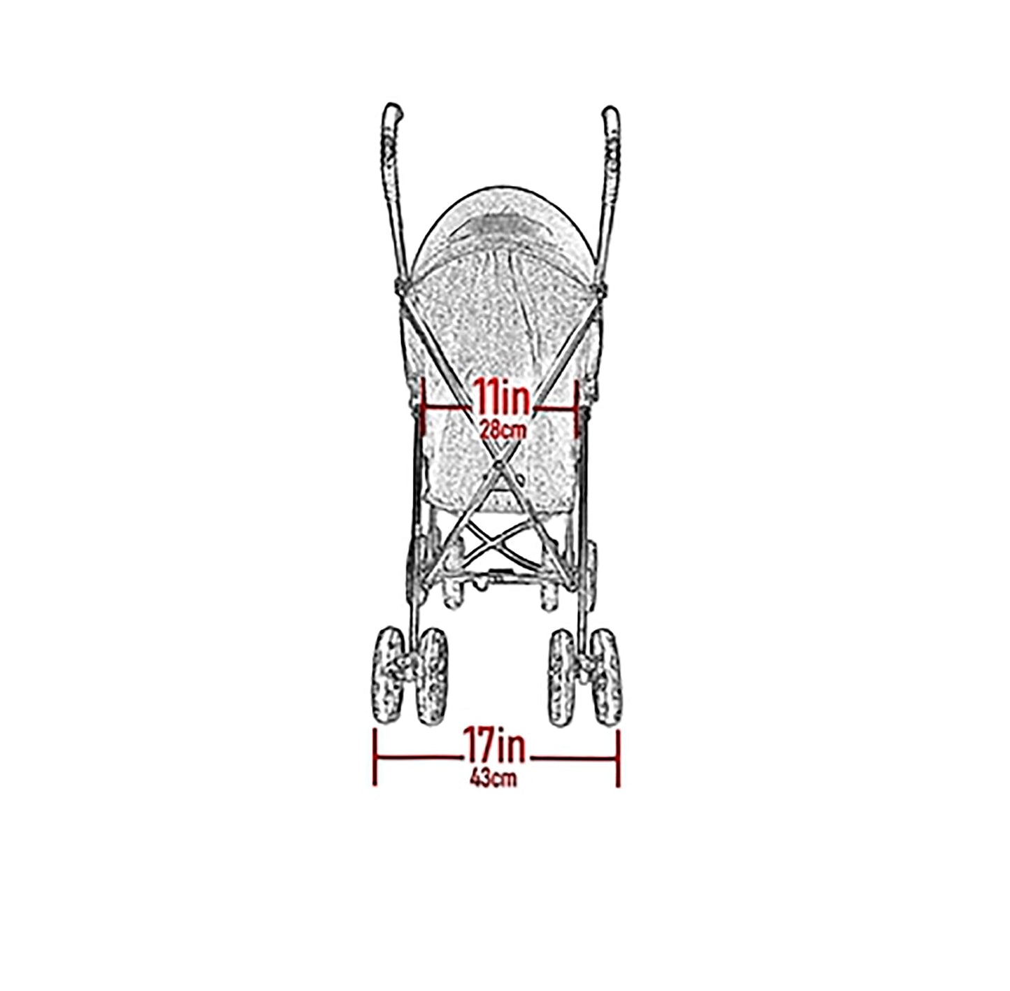 Pet Gear Travel Lite Plus Stroller, Compact, Easy Fold, No Assembly Required, Large Wheels for Cats and Dogs up to 15 pounds, Caribbean Sea