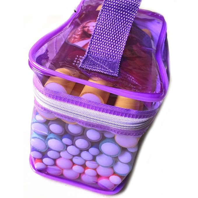 Pinkiou Hair Curlers Rollers Flexi Rods 42 Pack - Heatless Hair Curlers with Bag, 7 Sizes Flexible Curling Rods Set for Short Long Hair, No Heat Bendable Curling Rods