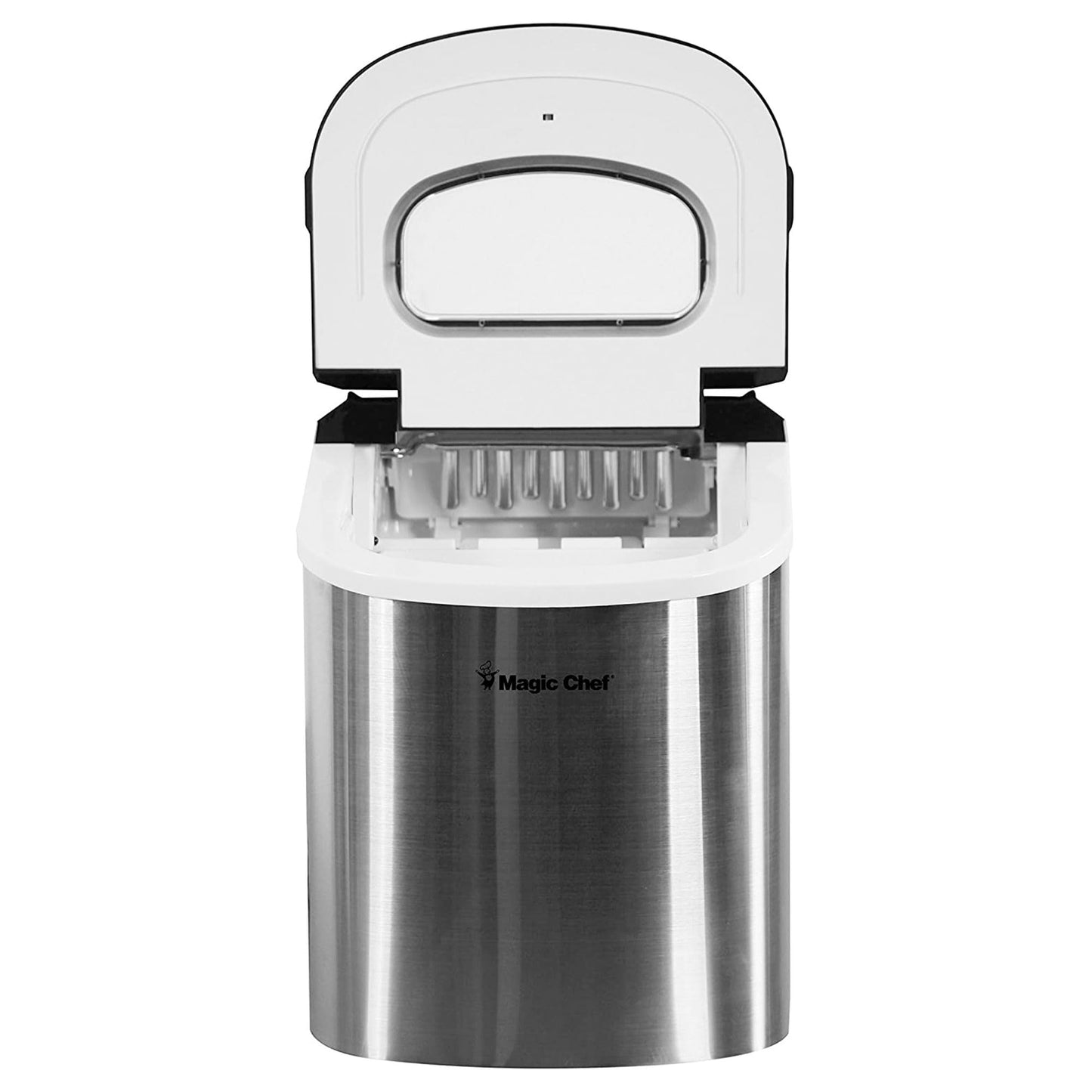 Magic Chef MCIM22ST 27 lb Ice Maker Stainless Steel