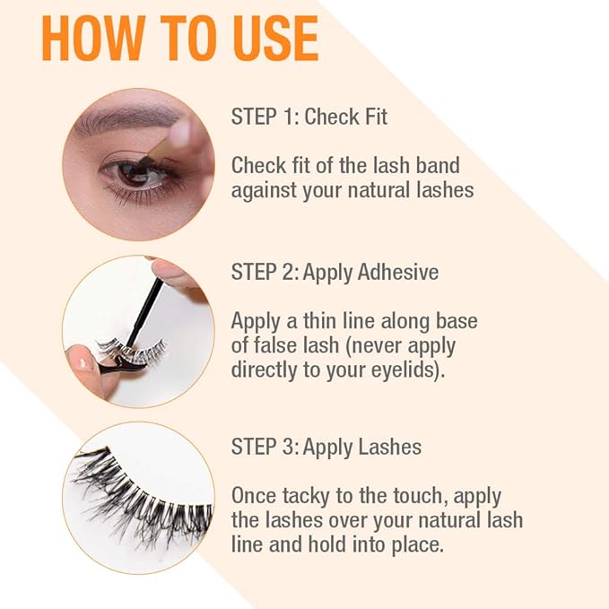 DUO Brush-On Lash Glue - Dark Tone, Waterproof Strip Lash Adhesive, Long-Lasting Eyelash Glue for Clusters & Strip Lashes, 0.18 oz, 1 Pack