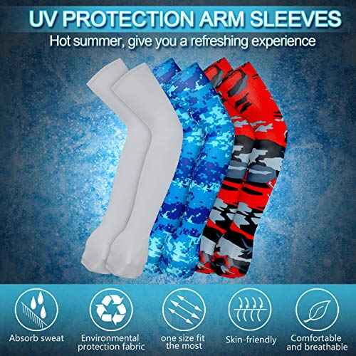 15 Pairs Unisex UV Protection Arm Sleeves - Anti-Slip Ice Silk Cooling Covers for Sun Protection - Running, Cycling, Driving, Outdoor Sports