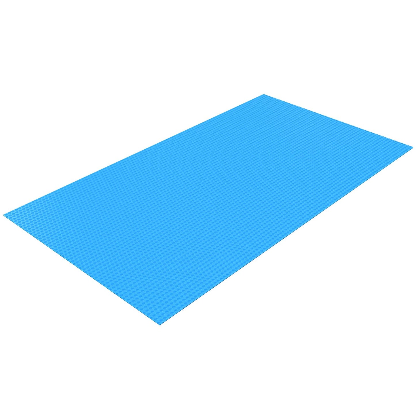 VEVOR Solar Pool Cover, 24 x 12 ft Rectangle Solar Cover 16 mil for Pools, Inground Above Ground Swimming Pool Solar Blanket with Bubble, Heat Retaining Solar Covers Blue
