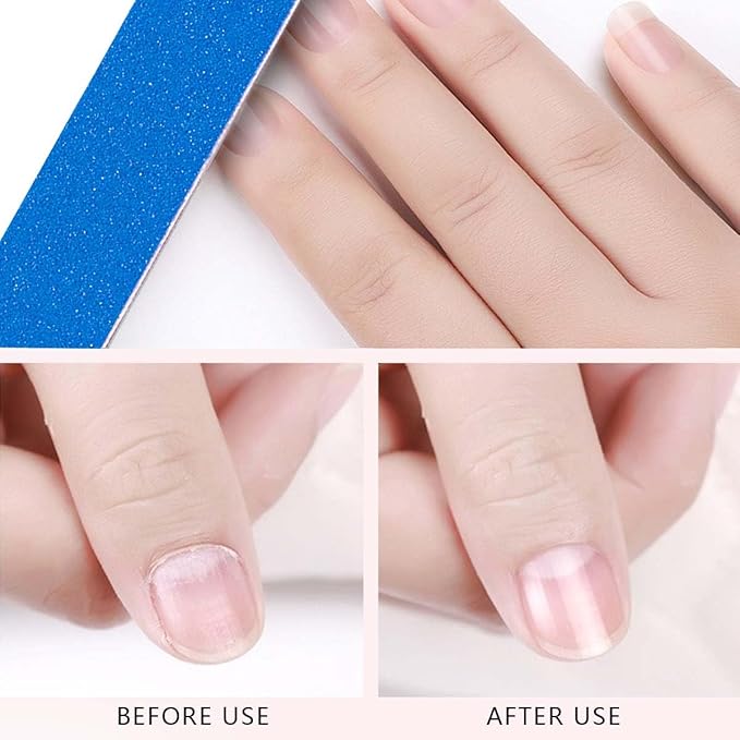 Mini Nail Files Bulk, 200 Pcs Disposable Double Sided Emery Boards Travel Size for Men, Women, Kids (2 Inch)