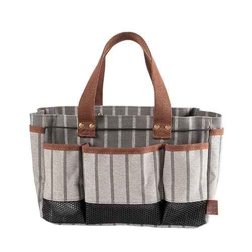 Sophie Conran Burgon & Ball Garden Tool Storage Bag with 8 Pockets, Grey
