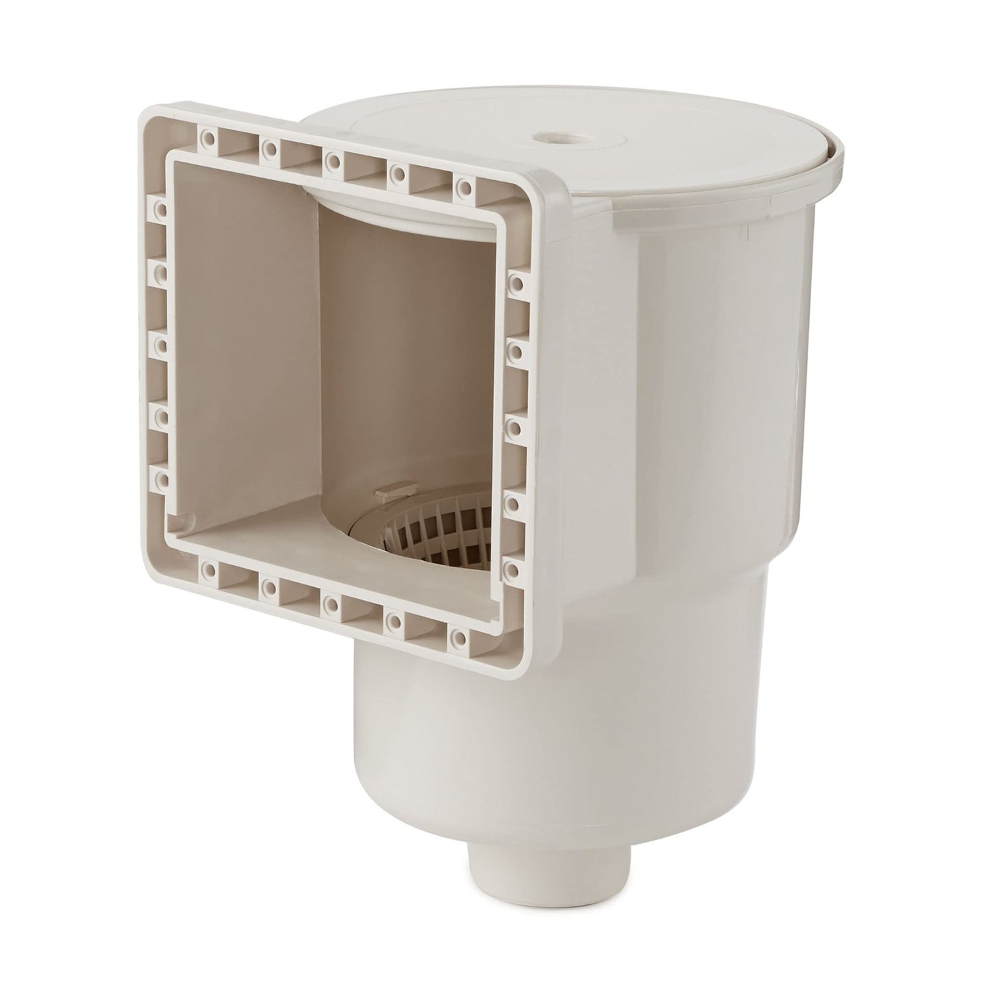 Swimline HYDROTOOLS Standard ABS Thru-Wall Skimmer Kit, White - Includes Return Fitting and Vacuum Plate, Maintenance Accessories for Above Ground and Backyard Deck Swimming Pools