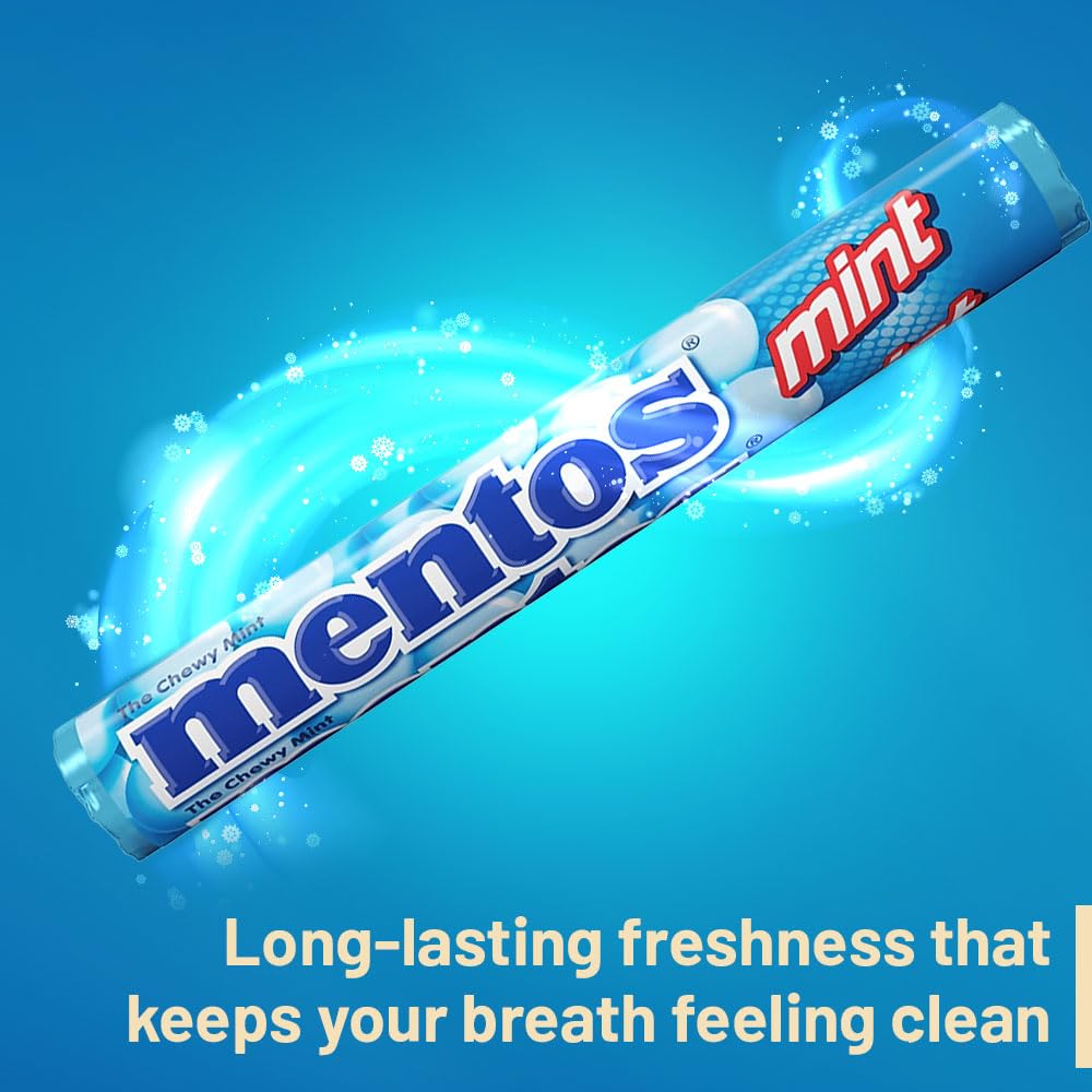 21 Packs Mentos Mix Flavor Chewy Dragees Refreshing Soft Candies Sold By VR Angel