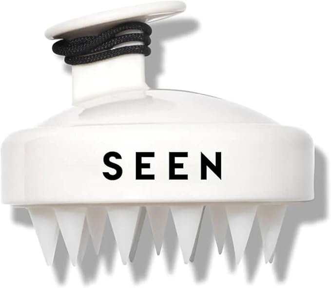 SEEN Scalp Massager - Exfoliating Scalp Massager - Removes Buildup - Promotes Circulation - Hair Brush for Healthy Scalp and Hair Growth