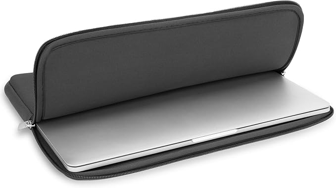 RAINYEAR 15.6 Inch Laptop Sleeve Protective Case Soft Carrying Zipper Bag Cover Compatible with 15.6" Notebook Computer Ultrabook Chromebook (Gray)