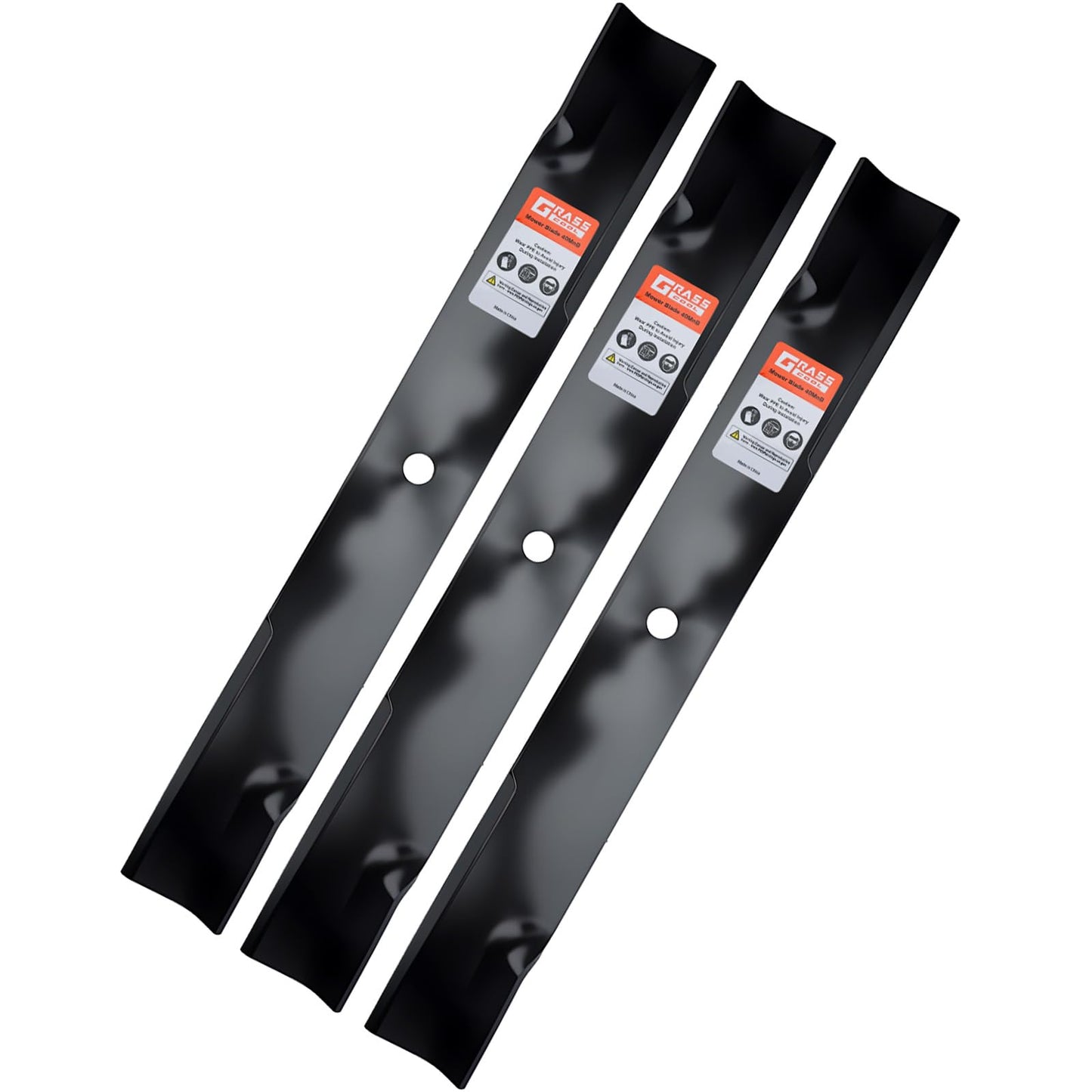 Grasscool 793794 Blades Compatible with Hustler Raptor Fastrak Super Z SD SDX XD XDX 60" Zero Turn Riding Mower Replace for 794214 606253 794685 600901 603992 794230
