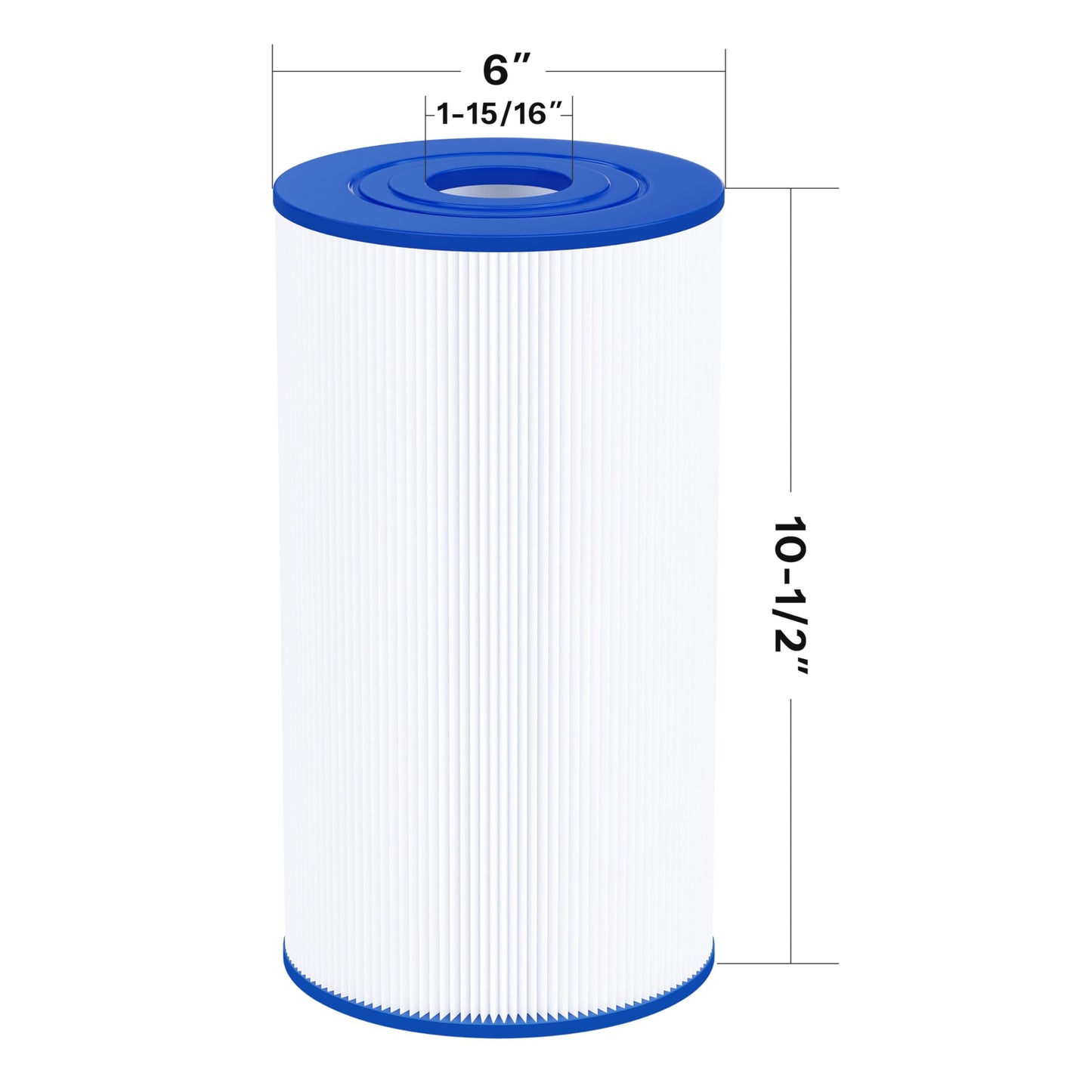 Cryspool® 06016 Filter Compatible with PWK30, C-6430, Watkins 31489, FC-3915, P/N0969601, 71825, 73178, 73250, 30 Sq. Ft Spa Filter Cartridge, 3 Pack