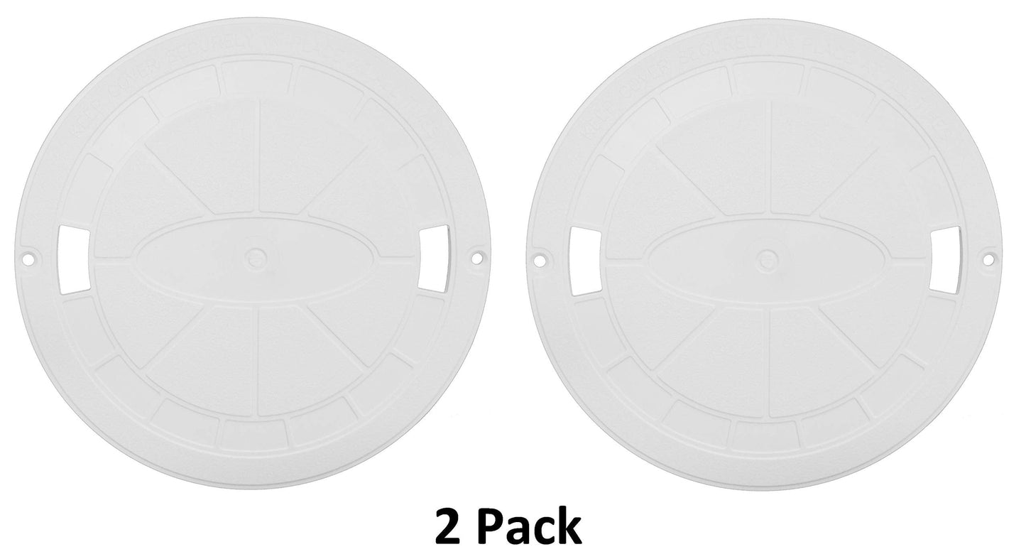 JSP Manufacturing Aftermarket Skimmer Lid Replacement for Hayward Swimming Pool Skimmer Deck Cover SP1070C SPX1070C (2)