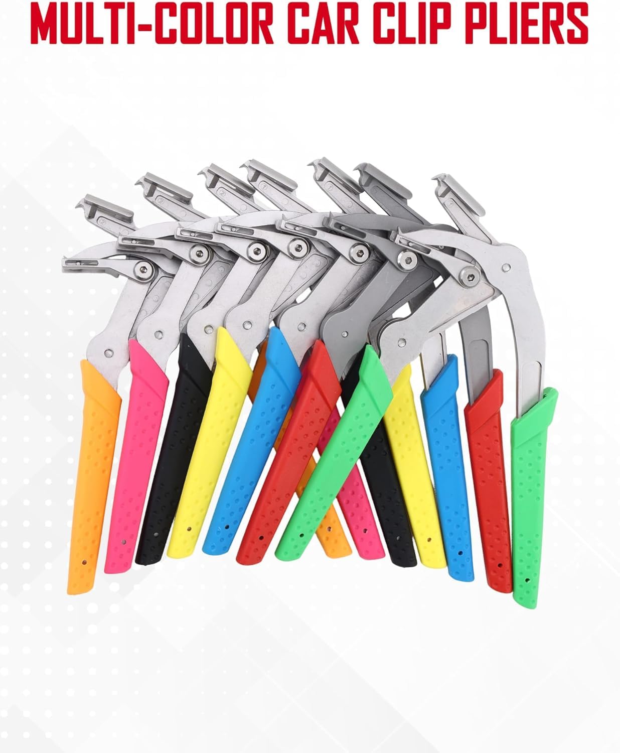 Car Clip Pliers, Panel Clip Removal Pliers, Professional Plastic Fastener Removal Tool for Removing Automotive Fasteners Clips Without Damage