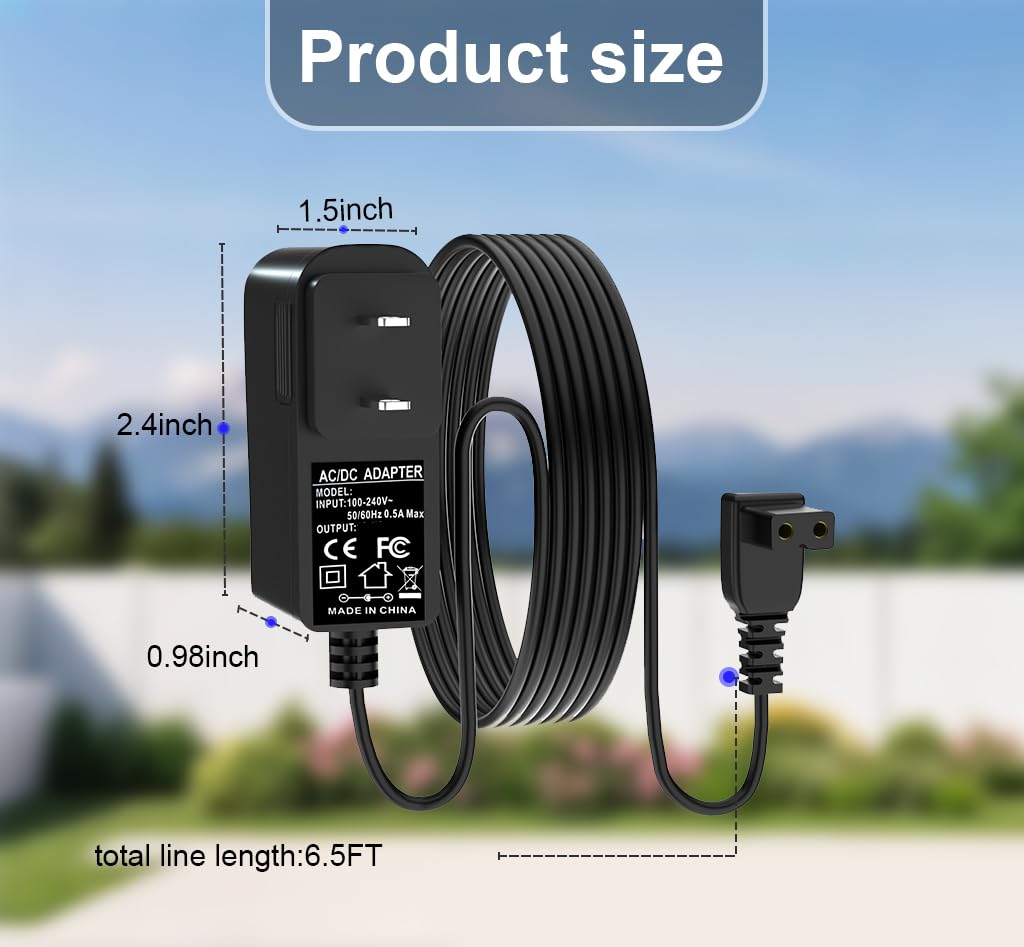 12.6V Charger for Aiper Seagull Pool Vacuum Compatible with aiper Pool Cleaner 600 800 800B SE 1000 1500 P1111 HJ1103J Power Adapter Cord