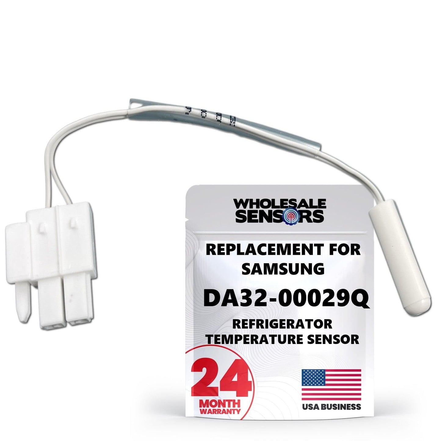 Replacement Samsung DA32-00029Q Refrigerator Temperature Sensor 24 Month Warranty & USA Support