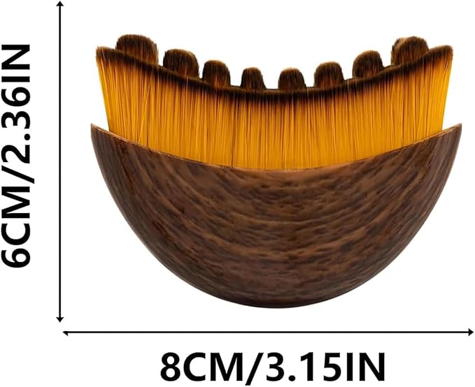 Dry Brushing Face Brush, Lymphatic Contour Face Brush, Chin & Jawline Sculpting, Lymphatic Drainage Massager for Face, Ergonomically Designed to Fit The Skin Precisely (2PCS)
