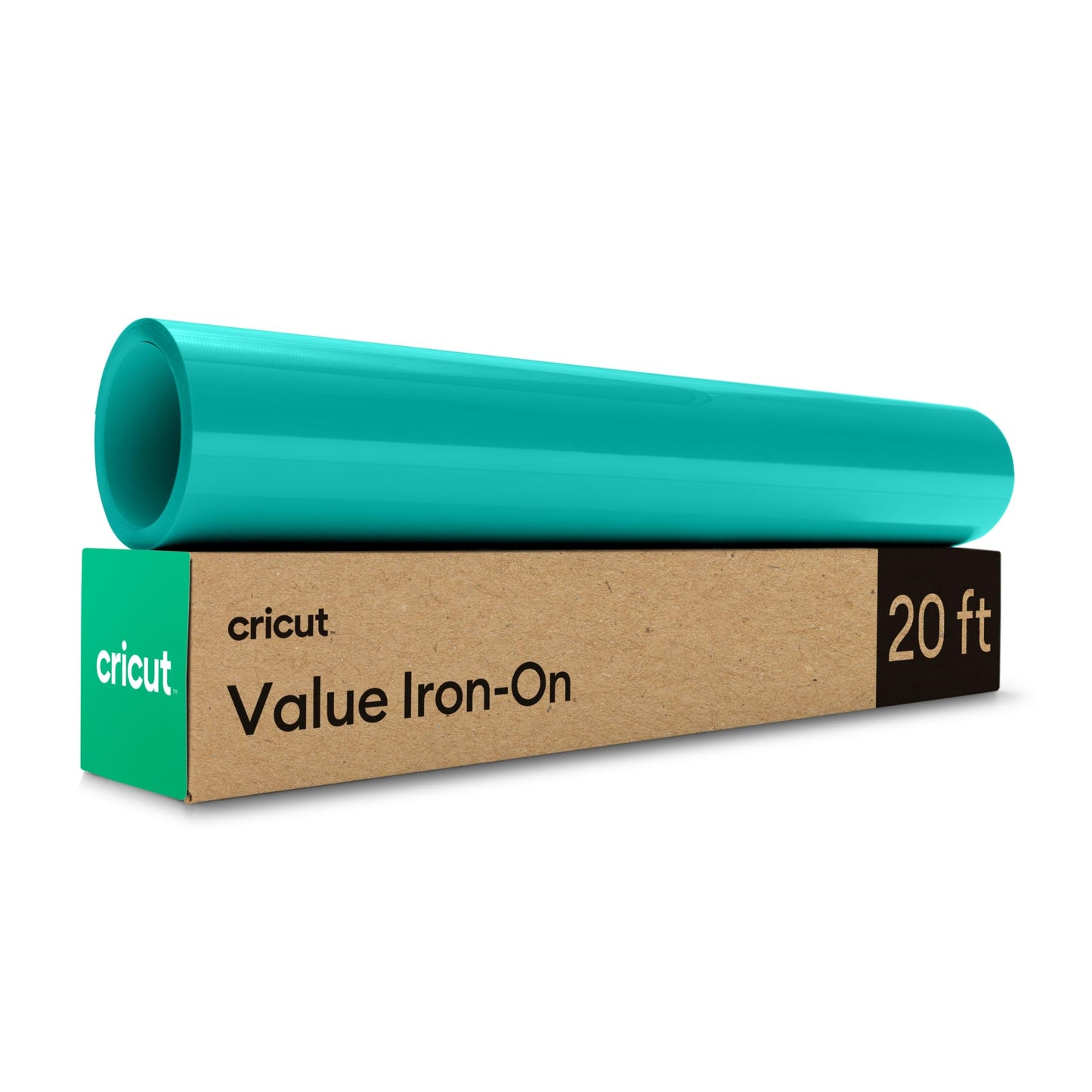 Cricut® Value Iron-On, Teal (12 in x 20 ft)- HTV Heat Transfer Vinyl