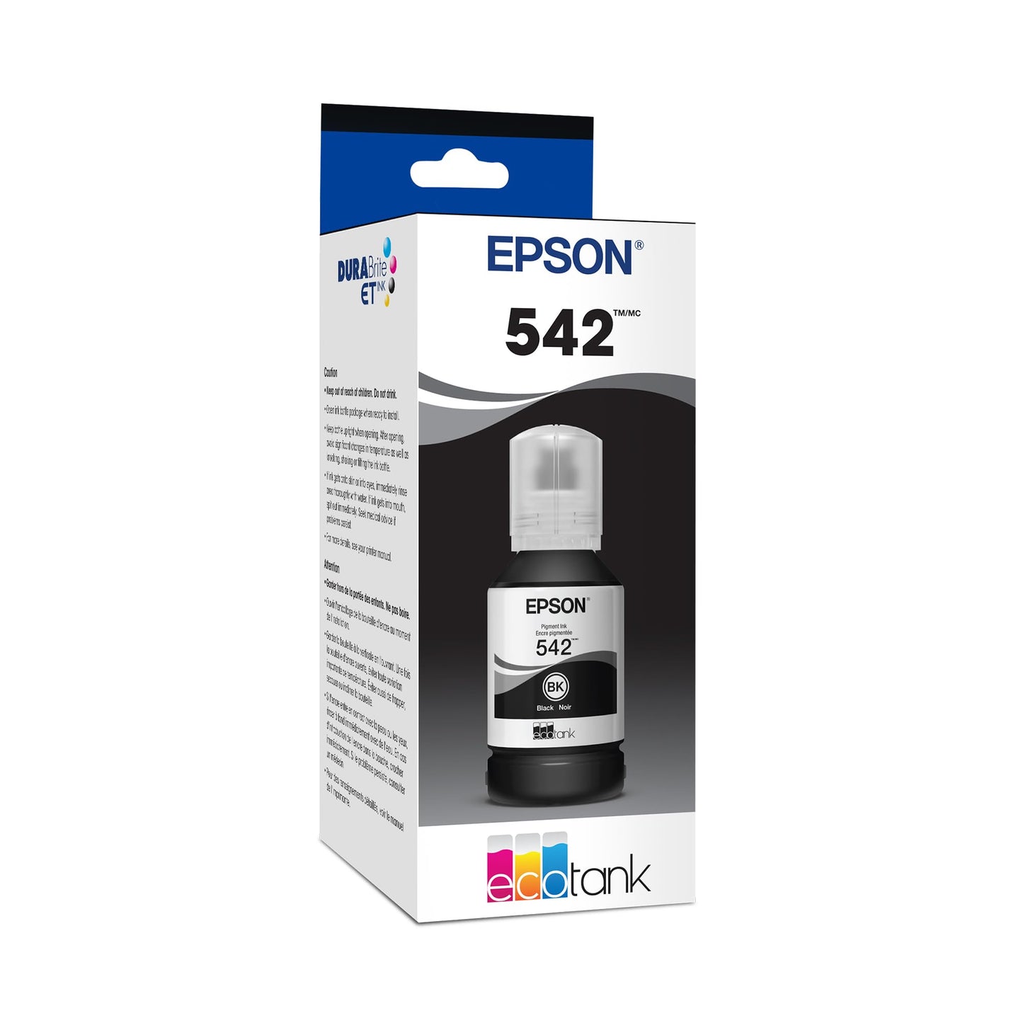 EPSON 542 EcoTank Pro Ink Ultra-high Capacity Bottle Black (T542120-S) Works with ET-5150, 5170, 5180, 5800, 5850, 5880, 16600, 16650