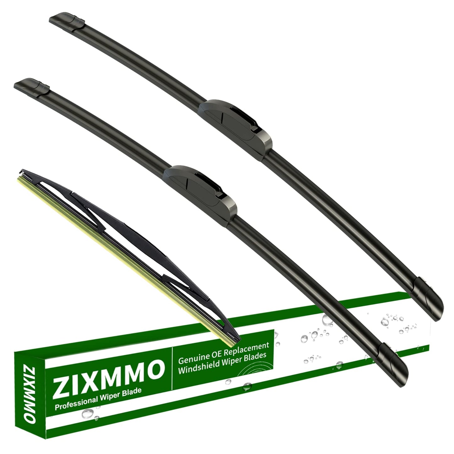 3 wiper blades Replacement for Subaru Legacy 2015-2019/Subaru Outback 2015-2019/Subaru Forester 2012-2018 -Original Equipment Windshield Wiper Blades - 26"/17"/14"(Set of 3) U/J HOOK