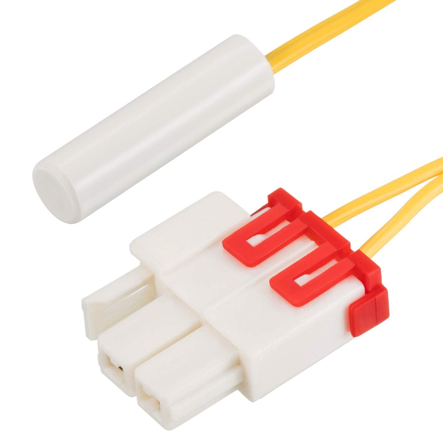 Hotop 3 Piece Refrigerator Defrost Kit with DA61-06796A Clip Drain Evaporator, Defrost Temp Sensors DA32-00006w and DA32-00006S