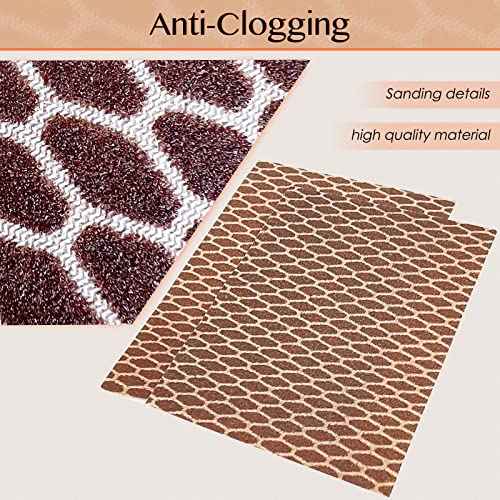 S&X Sanding Sponge Set 20-Pack of Hook and Loop Sandpaper Interchangeable 8 Assorted Grits - Wet and Dry, Anti-Clogging, Durable (20)