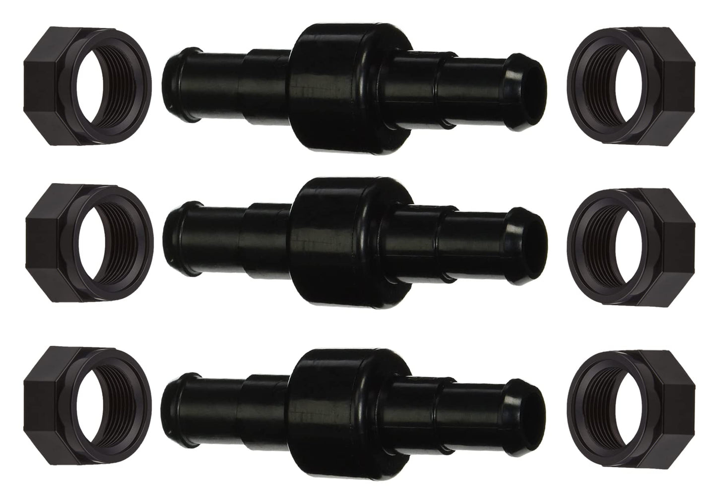 Amptyhub 3900 Sport, 280, 380 Pool Cleaner Hose Swivel D21 Replacement For Zodiac Polaris 3900 Sport, 280 Black Max F5B, TR35P Pool Cleaners (3 Pack)