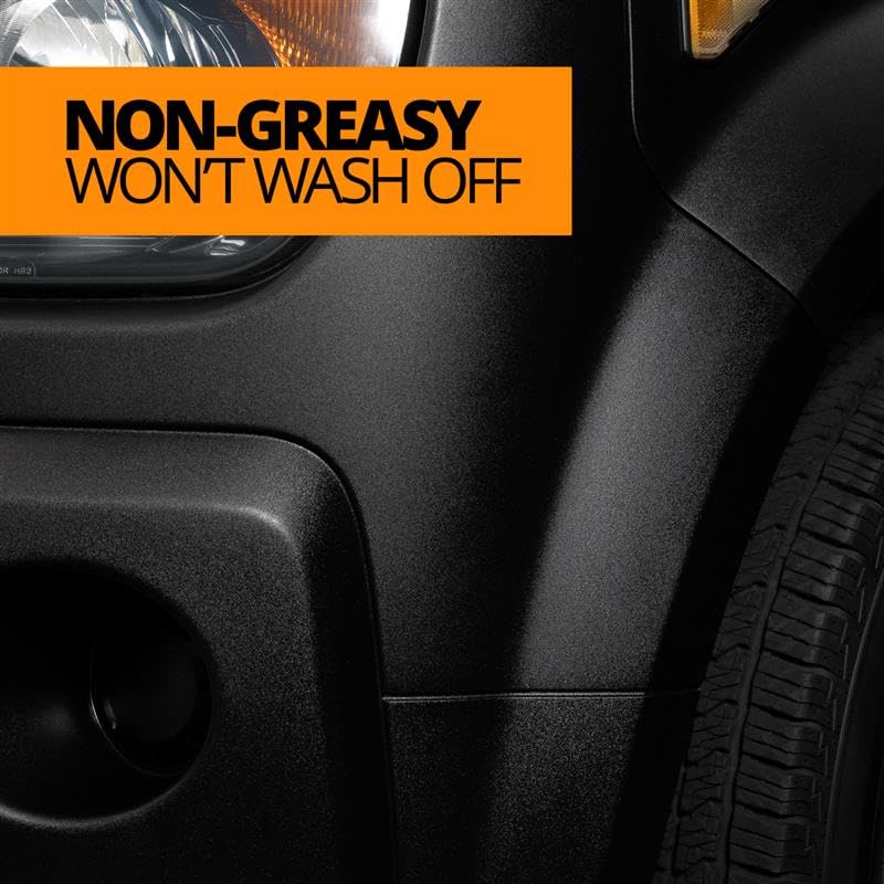 Cerakote Rapid Ceramic Plastic Restorer and Protectant - 50 Wash Rating - Protects New Trim - Restores Faded Plastic - Non-Greasy Finish - Ceramic Spray Coating for Cars and Trucks